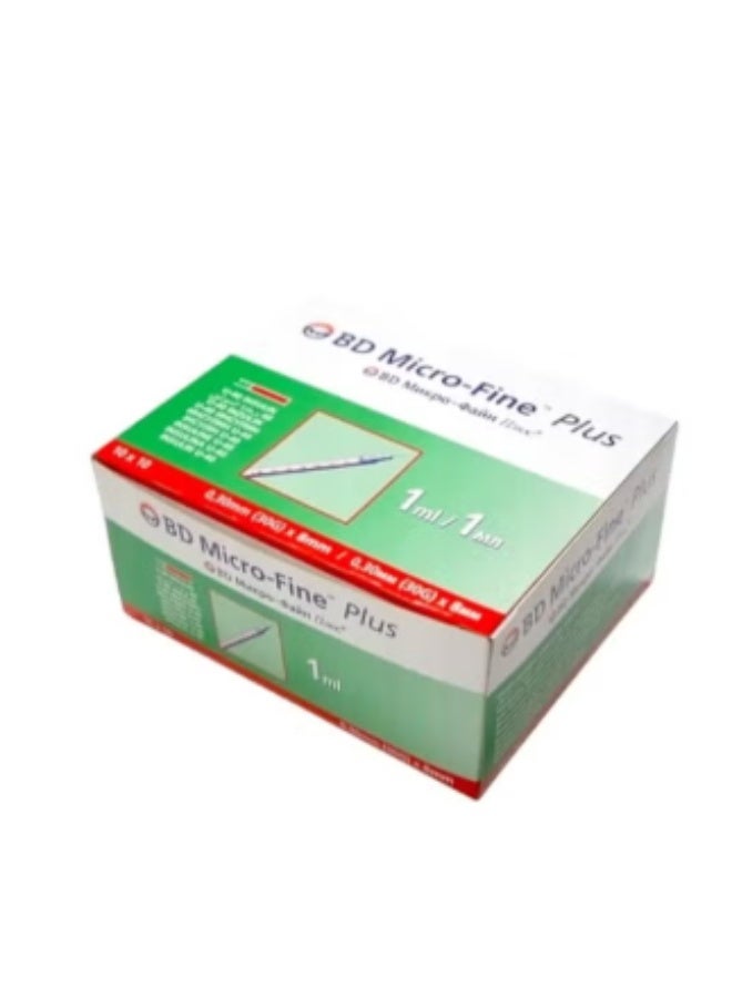 Micro-Fine Plus Insulin Syringe 30x8mm 1ml 100